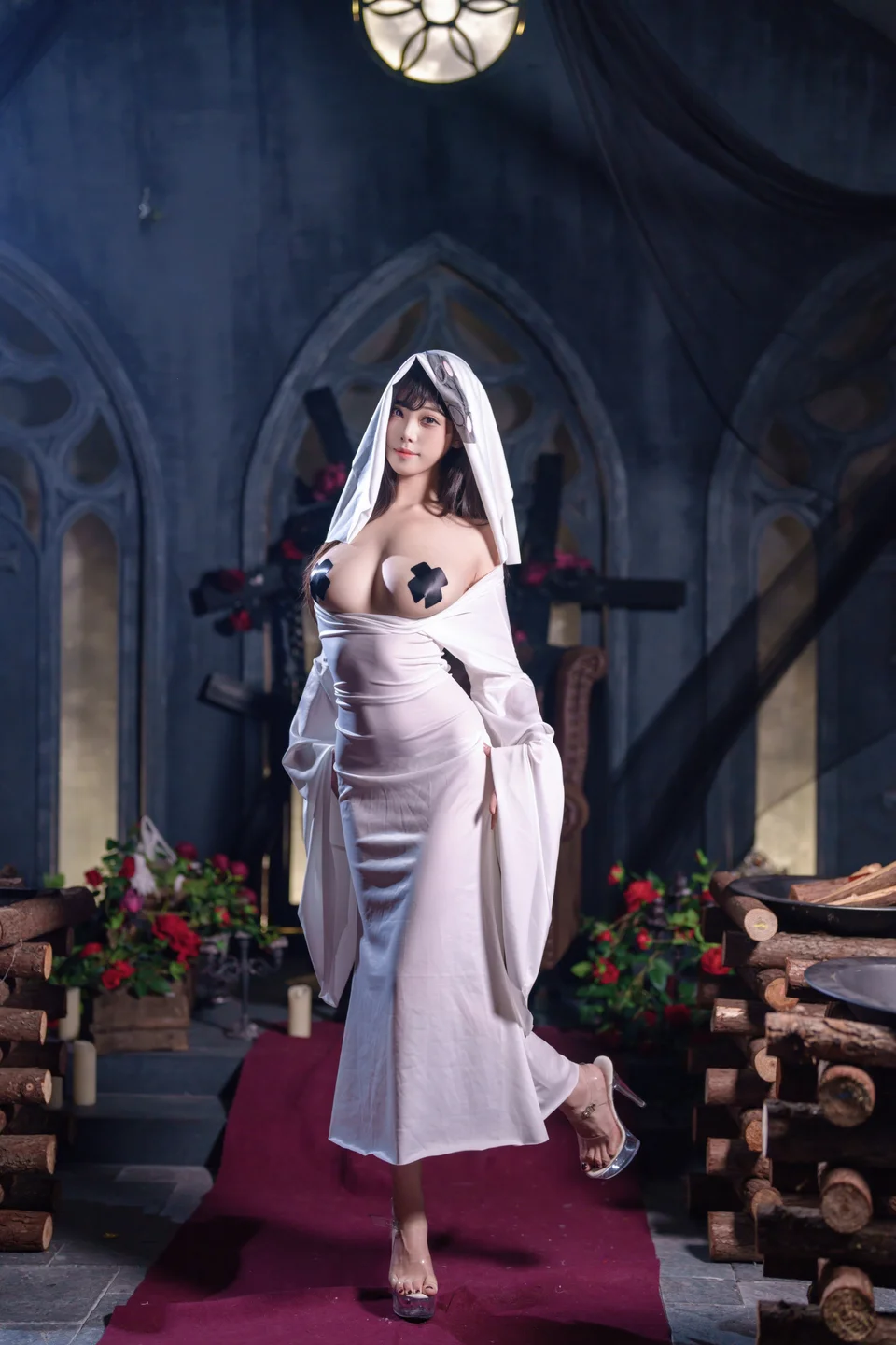 蜜汁猫裘 - 幽灵娘 [67P,3V-3.9GB] tg@simisebaisi 【丝足阁】030.webp